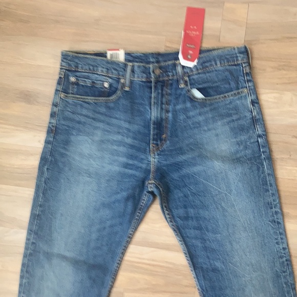 Relist 5/10❌ NWT Levi’s 502 regular taper with 2 way stretch jean size 34 x 30 - Picture 5 of 17